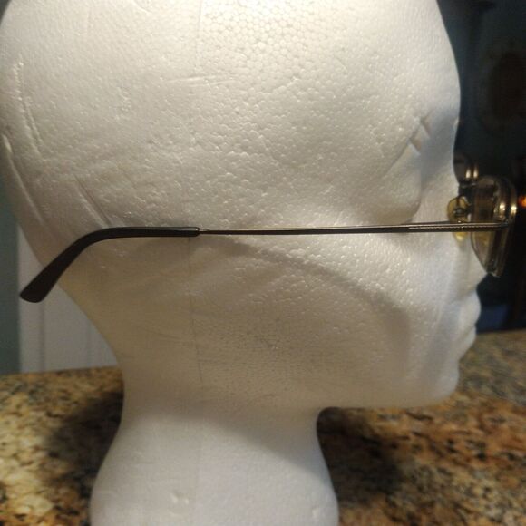 Magic Clip Eyeglasses Brown Frame Full Rim W351 SDL 51-18-145 with Case - Picture 5 of 12